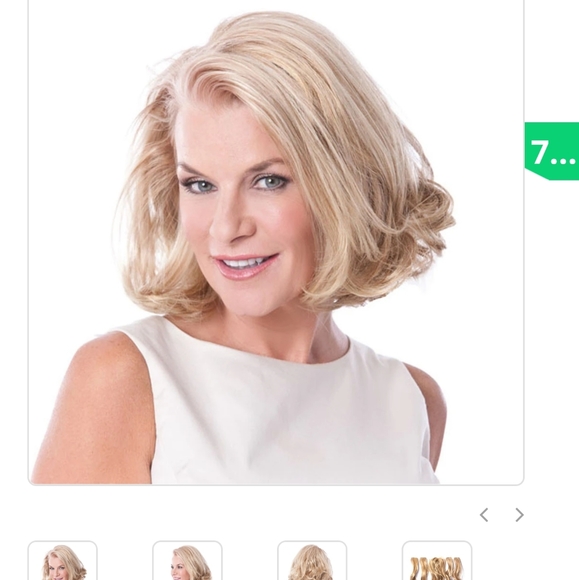 Toni Brattin Other - NWT Toni Brattin 5-Piece Curl Hair Topper Extension w/Hair Spray